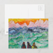 Andeslandschap Briefkaart (Voorkant / Achterkant)