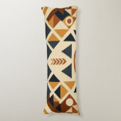 Andesstijl, minimalistische, moderne Inca-cultuur Lichaamskussen (Voorkant Verticaal)