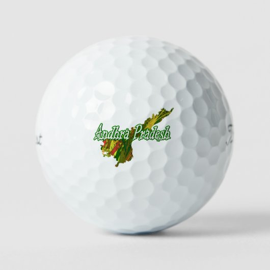 Andhra Pradesh Golfballen (Voorkant)