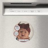 ANDI 1 maand Veteraan Kind van O&HTR-ouders Magneet (Insitu (Vaatwasser))