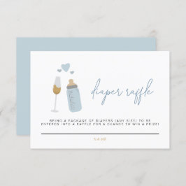 ANDI Blue Poppin' flesjes, dunne Kaart