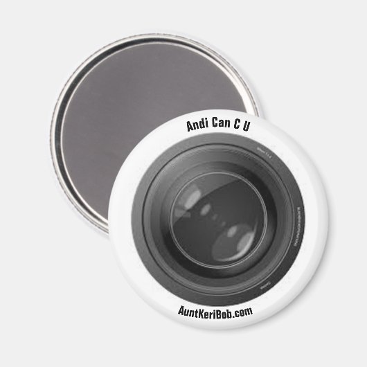 Andi Can C U Magnet (Voorkant / Achterkant)