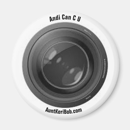 Andi Can C U Magnet (Voorkant)