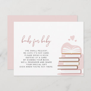 ANDI Dusty Roos Blush Pink Books for Baby Kaart