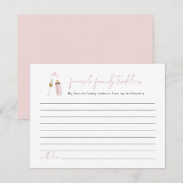 ANDI Dusty Roos Poppin Bottles Familie Traditions Informatiekaartje