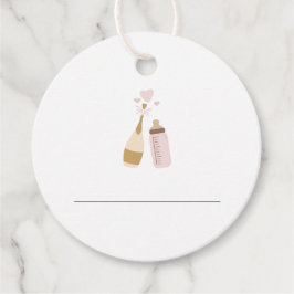 ANDI Pink Poppin Fles Momosa Bar Juice Labels