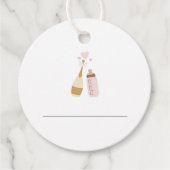 ANDI Pink Poppin Fles Momosa Bar Juice Labels (Voorkant)