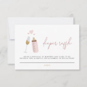 ANDI Roze maanflesjes, dunne Kaart (Voorkant)