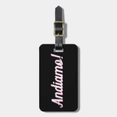 Andiamo-Bagagelabel Bagagelabel (Voorkant verticaal)