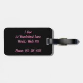 Andiamo-Bagagelabel Bagagelabel (Achterkant horizontaal)