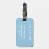 Andiamo Luggage Tag Bagagelabel (Achterkant verticaal)