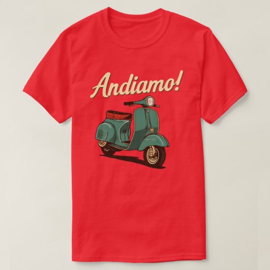 Andiamo. T-shirt (Design voorkant)