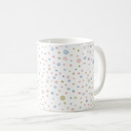 Andie Confetti Watercolor Stippen Klassieke Mok
