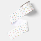 Andie Confetti Watercolor Stippen Lint (Achterkant)