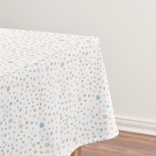 Andie Confetti Watercolor Stippen Tafelkleed (Voorbeeld)