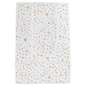 Andie Confetti Waterverf Stippen Gift Bag Medium Cadeauzakje (Achterkant)