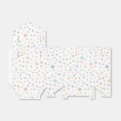 Andie Confetti Waterverf Stippen voorkeursbox Bedankdoosjes (Uitgevouwen)