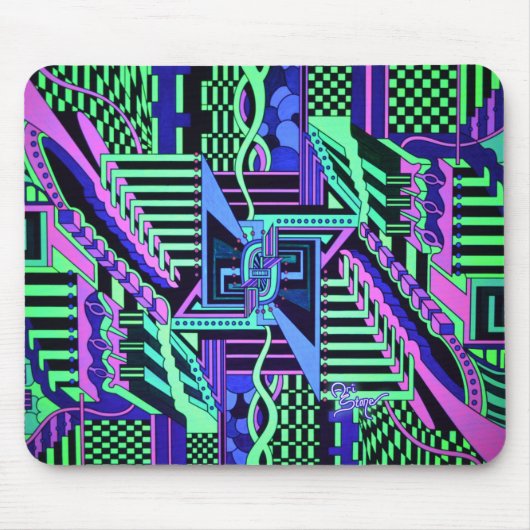 Andimas Smokey Quartz Mousepad Muismat (Voorkant)