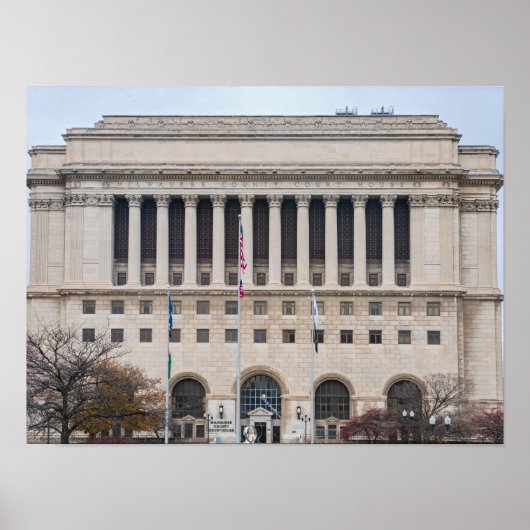 andmark milwaukee county courthouse poster (Voorkant)