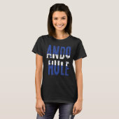 Ando Hule Hondurese Slang Honduras Vlag T-shirt (Voorkant volledig)