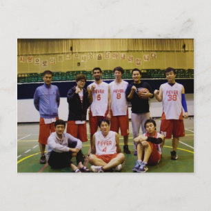 Andong Fever Basketball Briefkaart
