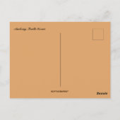 Andong South Korea Briefkaart (Achterkant)