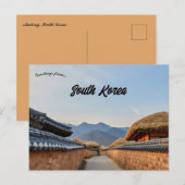 Andong Zuid-Korea Briefkaart (Voorkant / Achterkant)