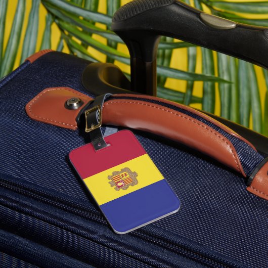 Andorra Bagagelabel (Voorkant Insitu 1)