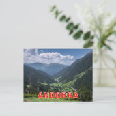 Andorra Berglandschap Briefkaart (Staand voorkant)