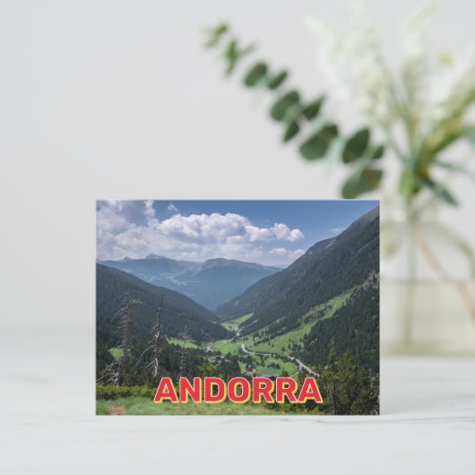 Andorra Berglandschap Briefkaart (Staand voorkant)