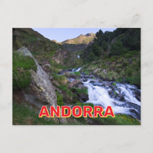 Andorra Berglandschap Briefkaart
