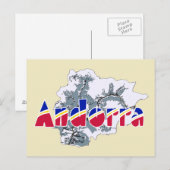 Andorra Briefkaart (Voorkant / Achterkant)