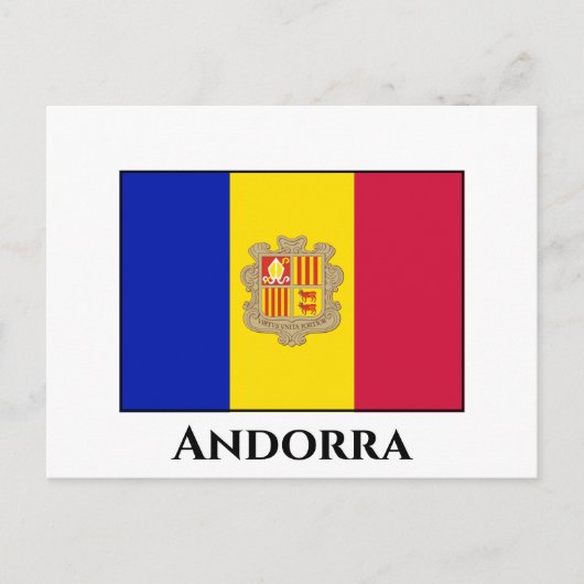 Andorra Briefkaart (Voorkant)