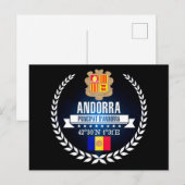 Andorra Briefkaart (Voorkant / Achterkant)
