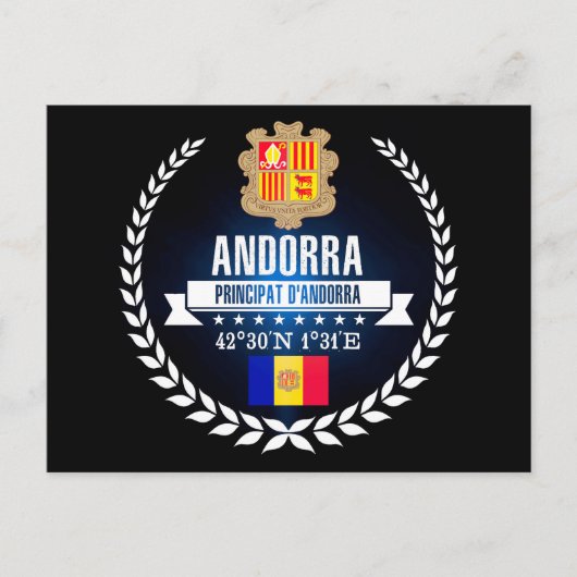 Andorra Briefkaart (Voorkant)