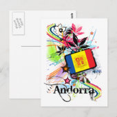 Andorra Briefkaart (Voorkant / Achterkant)