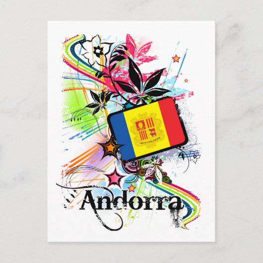 Andorra Briefkaart (Voorkant)