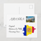 Andorra Briefkaart (Voorkant / Achterkant)
