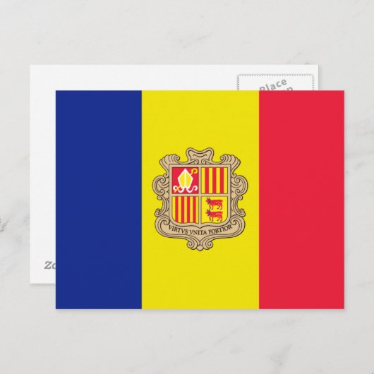 Andorra Briefkaart (Voorkant / Achterkant)