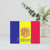 Andorra Briefkaart (Staand voorkant)