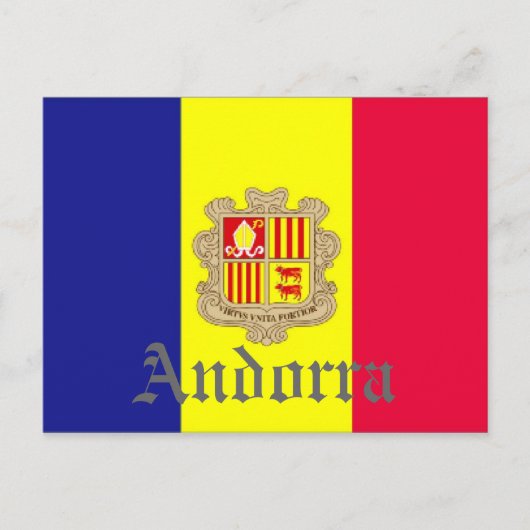 Andorra Briefkaart (Voorkant)