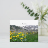 Andorra Briefkaart (Staand voorkant)