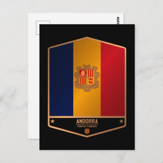 Andorra Briefkaart (Voorkant / Achterkant)
