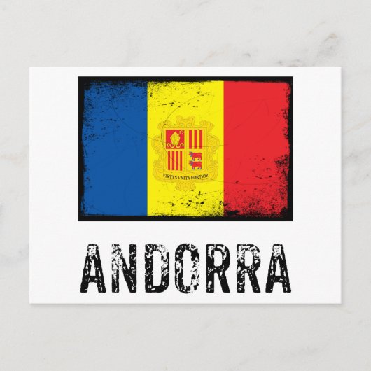 Andorra Briefkaart (Voorkant)