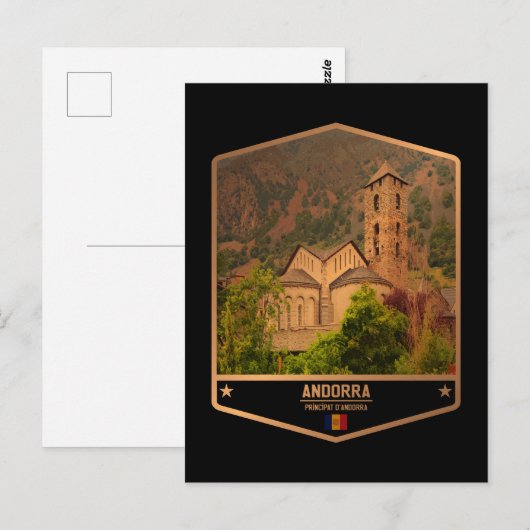 Andorra Briefkaart (Voorkant / Achterkant)