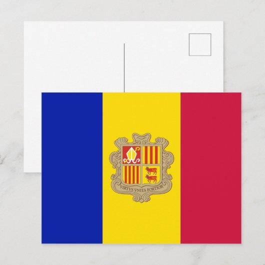Andorra-Briefkaart Briefkaart (Voorkant / Achterkant)