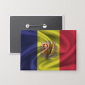 Andorra-Button Button (Voorkant / Achterkant)