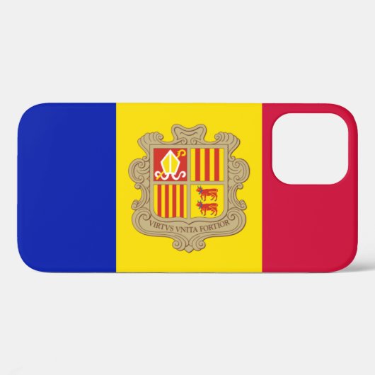 Andorra Case-Mate iPhone Case (Achterkant (horizontaal))