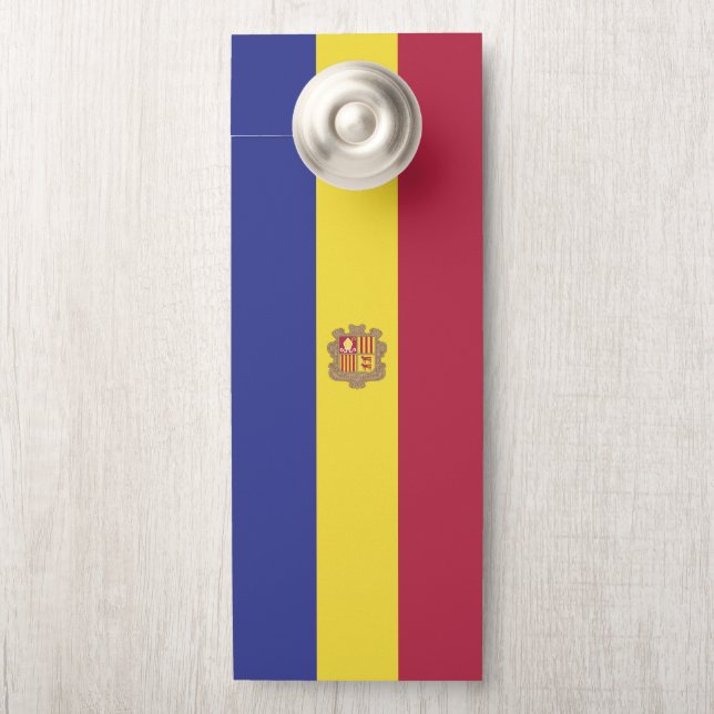 Andorra Deurhanger (Op knop)