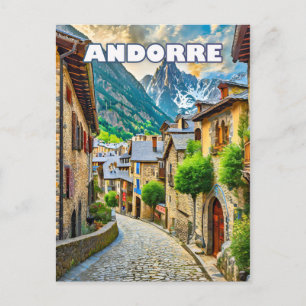 Andorra, een juweel van de bergen briefkaart